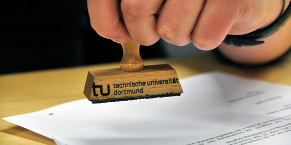 Symbolbild Stempel